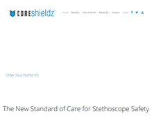 Tablet Screenshot of coreshieldz.com